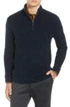 Men's Ben Sherman Regular Fit Quarter Zip Sweater, Size - Blue