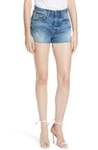 Women's Grlfrnd Cindy High Waist Denim Shorts - Blue