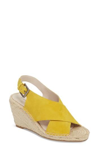 Women's Caslon Suri Espadrille Wedge M - Yellow