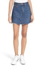 Women's Re/done Originals High Waist Denim Miniskirt