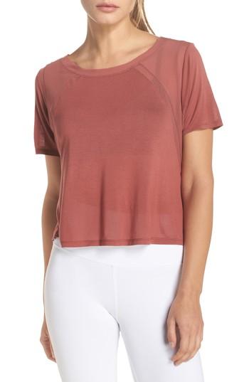 Women's Alo Tone Short Sleeve Tee - Brown