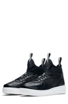 Women's Nike Air Force 1 Ultraforce Mid Sneaker .5 M - Black