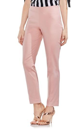 Women's Vince Camuto Doubleweave Side Zip Skinny Pants - Pink