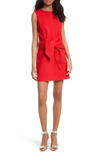 Women's Ted Baker London Papron Tie Front Dress - Orange