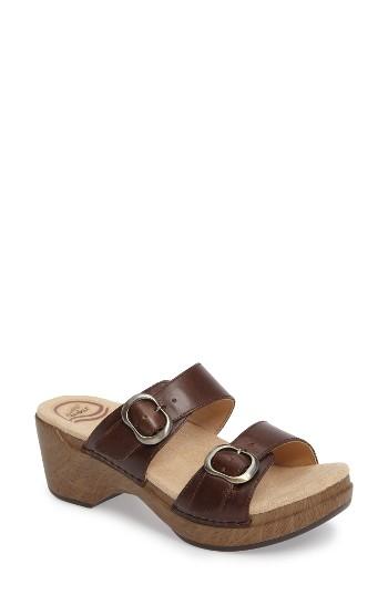 Women's Dansko 'sophie' Sandal .5-7us / 37eu - Brown