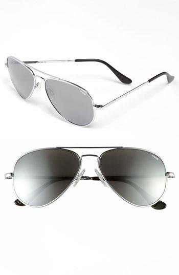 Randolph Engineering 'concorde Classic' 57mm Sunglasses Bright Chrome/ Grey Mirror