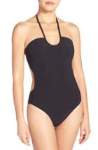 Women's Tory Burch One-piece Swimsuit - Black