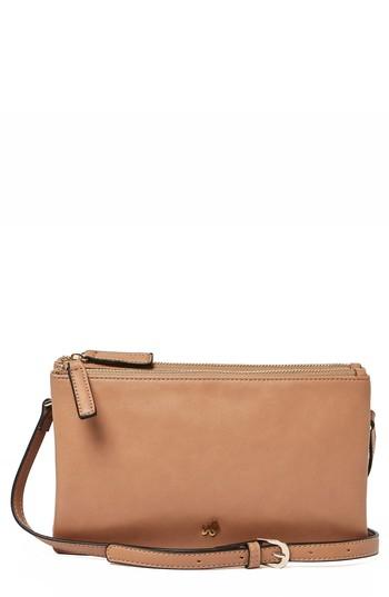Urban Originals The Enchanted Faux Leather Crossbody Bag - Beige