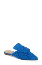 Women's Marc Fisher D Shafi Pointy Toe Slide, Size 5 M - Blue