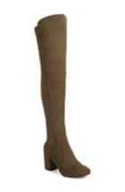 Women's Treasure & Bond Lynx Stretch Over The Knee Boot M - Green