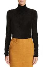 Women's Marni Chenille Turtleneck Sweater Us / 42 It - Black