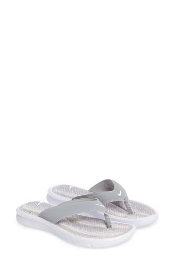 Women's Nike Ultra Comfort Thong Sandal M - Grey