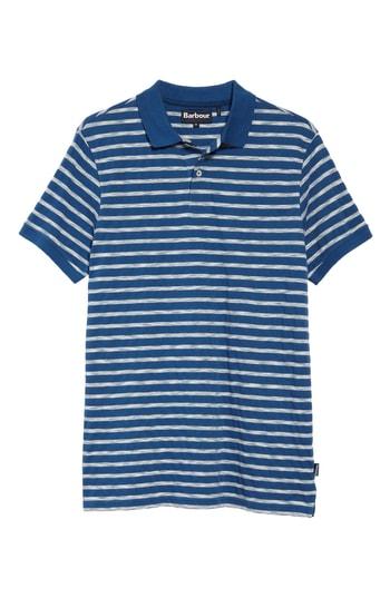 Men's Barbour Galley Polo - Blue