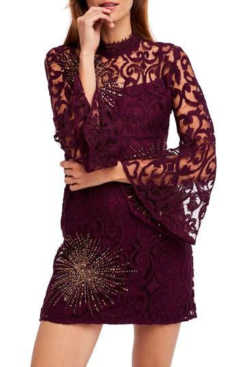 Women's Free People North Star Minidress - Purple