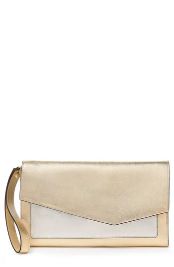 Women's Botkier Cobble Hill Leather Wallet - Yellow