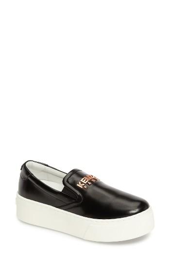 Women's Kenzo Logo Slip-on Platform Sneaker