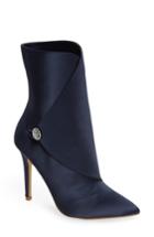 Women's Charles By Charles David Pistol Crystal Embellished Pointy Toe Bootie M - Blue