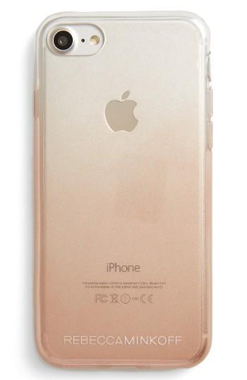 Rebecca Minkoff Metal Ombre Iphone 7 Case - Pink