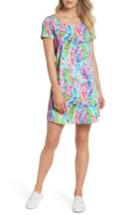Women's Lilly Pulitzer Tammy Upf 50+ Print Shift Dress - Blue