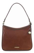 Brahmin Noelle Smooth Leather Hobo Bag - Brown