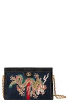 Gucci Small Linea Dragon Chain Shoulder Bag -