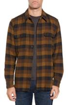 Men's Filson 'vintage Flannel' Regular Fit Plaid Cotton Shirt, Size - Ivory