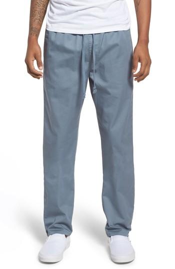 Men's Rvca A.t. Dayshift Pants, Size - Blue