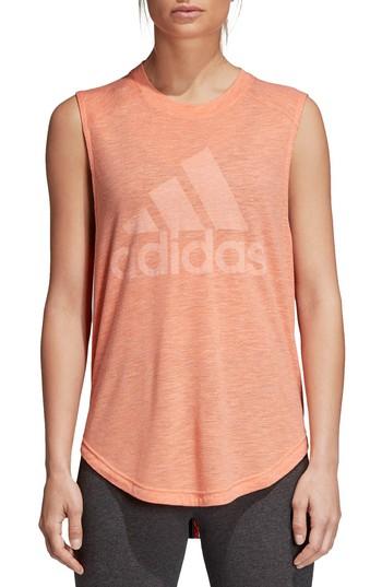 Women's Adidas Original Muscle Tank - Pink