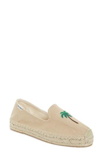 Women's Soludos Espadrille Slip-on M - Brown