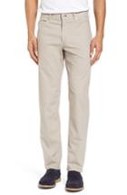 Men's Brax Cooper Bird's Eye Stretch Cotton Pants X 32 - Beige