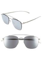 Men's Mykita Mmesse007 51mm Aviator Sunglasses - Silver
