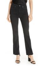 Women's Alice + Olivia Fabulous High Rise Baby Bootcut Jeans - Black