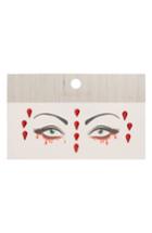 Women's Topshop Freedom Gory Blood Drip Facial Decal