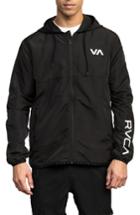 Men's Rvca Axe Packable Water Resistant Jacket - Black