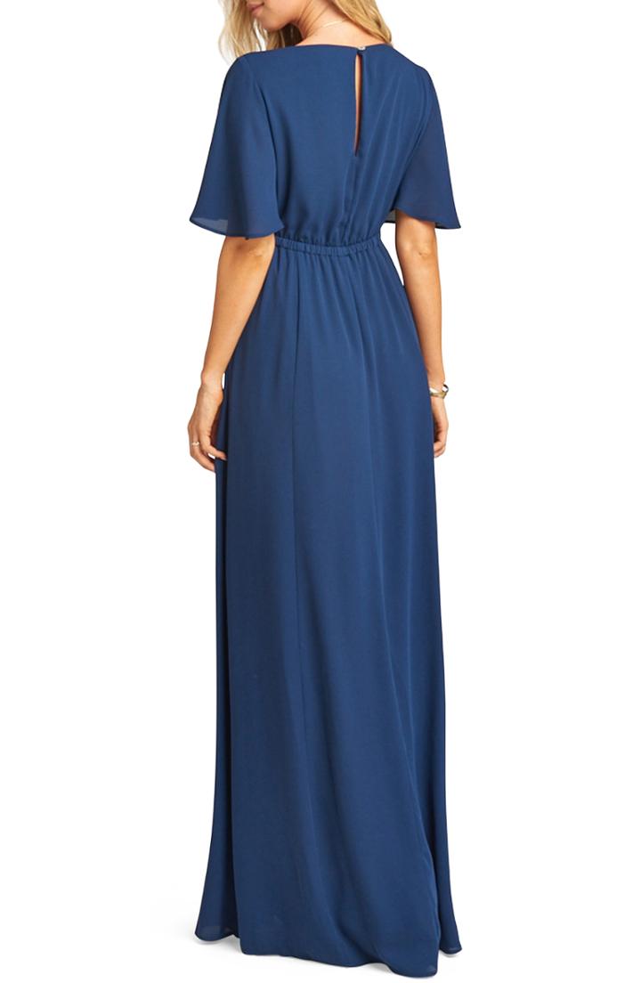 Women's Show Me Your Mumu Emily Maxi Dress, Size - Blue