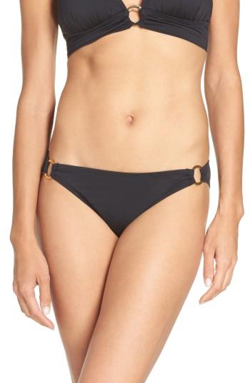 Women's Tommy Bahama Pearl Bikini Bottoms - Black