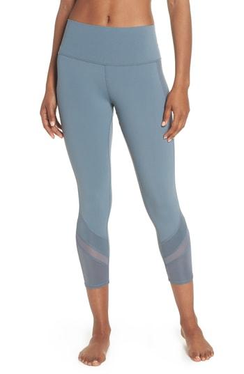 Women's Alo Elevate High Waist Capri Leggings - Grey