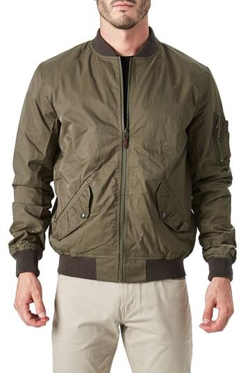 Men's 7 Diamonds Maverick Bomber Jacket - Green