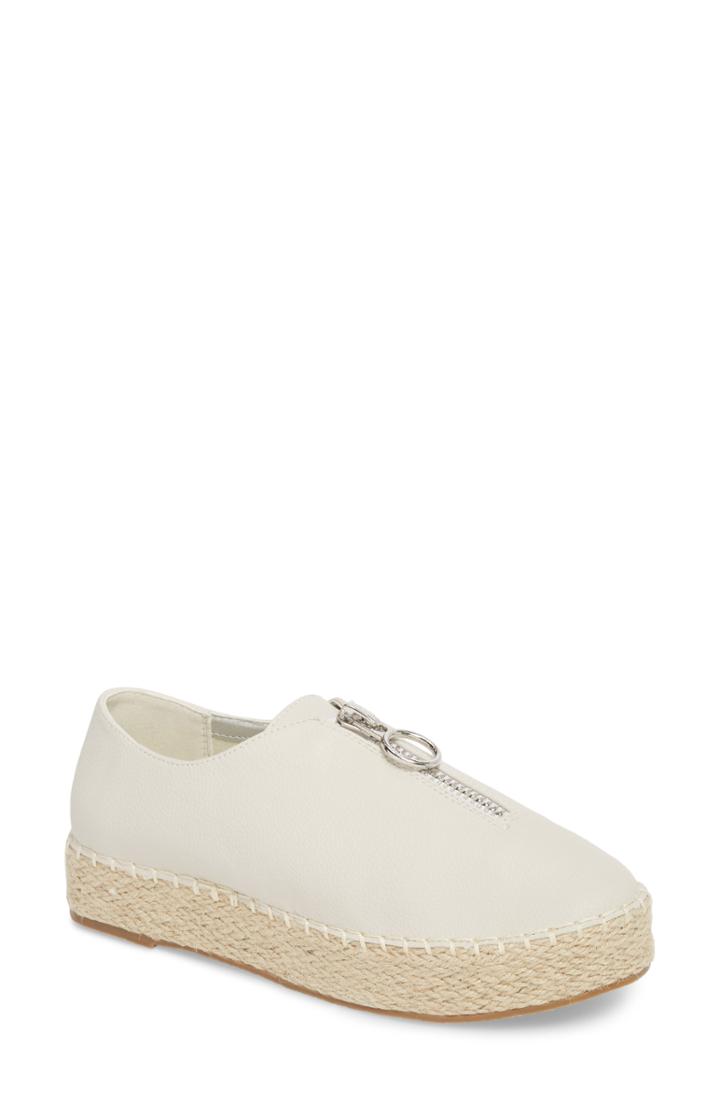 Women's Coconuts By Matisse Platform Espadrille .5 M - White