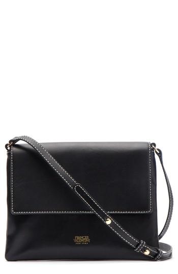 Frances Valentine Maggie Leather Crossbody Bag - Black