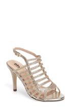 Women's Pink Paradox London Skylar Glittery Cage Sandal