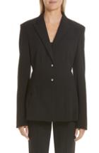 Women's Jason Wu Stretch Scuba Blazer - Black