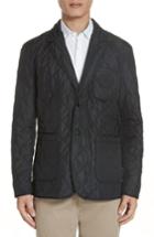 Men's Burberry Clifton Quilted Blazer - Black