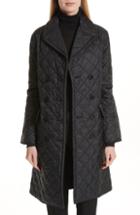 Women's Burberry Horberie Quilted Trench Coat - Black