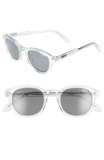 Men's Quay Australia Walk On 47mm Polarized Sunglasses - Clear / Smoke Lens
