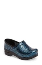 Women's Dansko 'professional' Clog .5-8us / 38eu M - Blue
