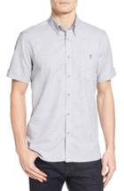 Men's Ted Baker London Rexx Textured Check Sport Shirt