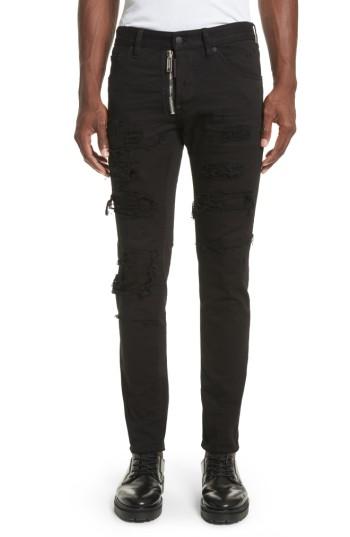 Men's Dsquared2 Ripped Washed Cool Guy Jeans