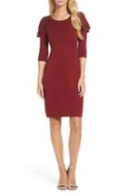 Women's Gabby Skye Ruffle Cold Shoulder Sweater Dress