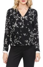 Women's Vince Camuto Desert Ditsy Floral Print Blouse - Black